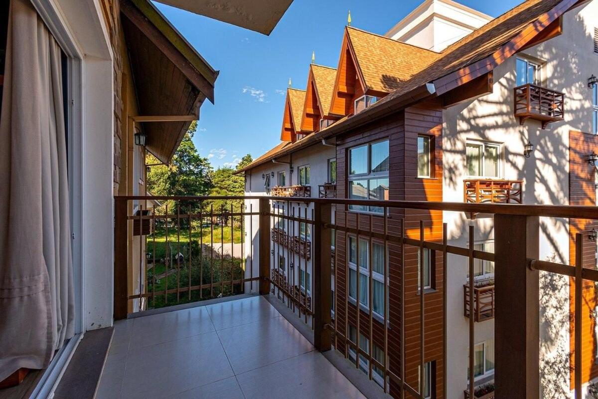 Rosa Edificio Casa De Pedra Apartman Gramado Kültér fotó