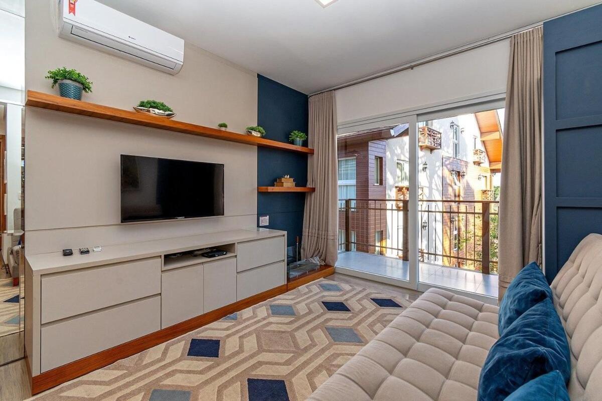 Rosa Edificio Casa De Pedra Apartman Gramado Szoba fotó